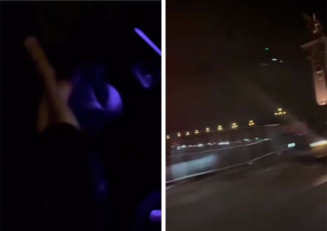 Meghan Markle Paris car Instagram Story