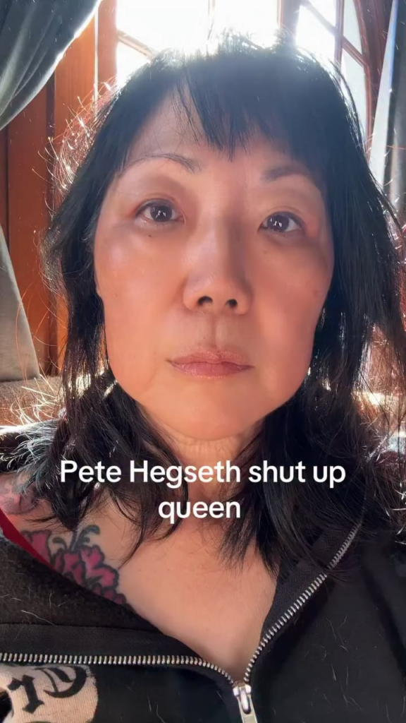 Margaret Cho and Ilana Glazer call out Pete Hegseth for his recent comment saying “No more identity months, DEI offices, dudes in dresses. No more climate change worship. No more division, distraction or gender delusions. No more debris.”