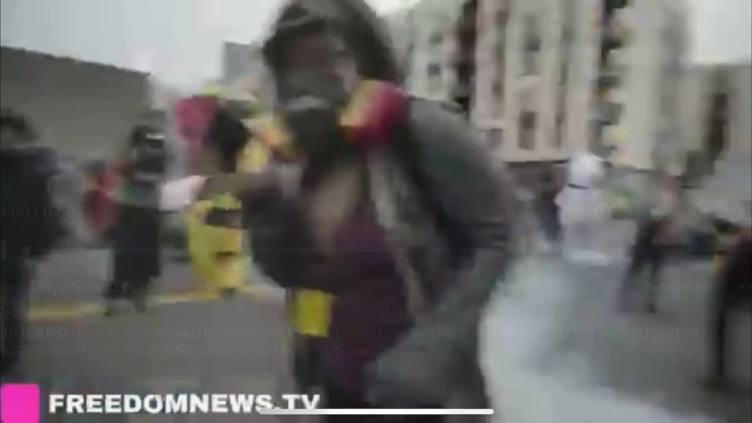 ICE/DHS opened fire on peaceful “No Kings” protesters with pepper balls & tear gas in Portland, OR. Heavily armed federal agents then disappeared multiple people during the chaos.