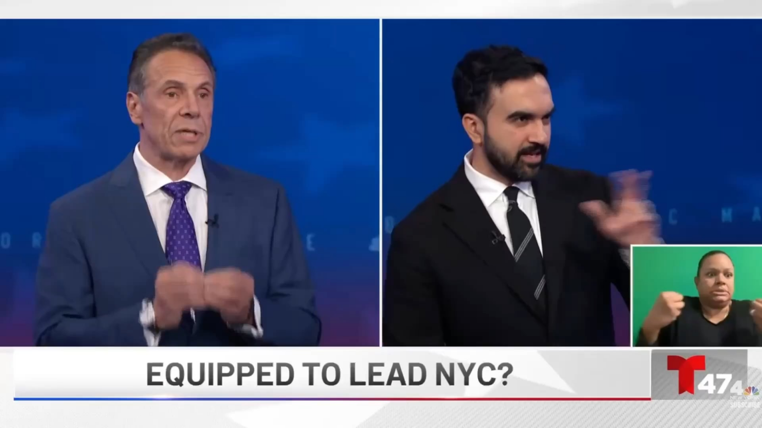 Zohran Mamdani during the New York City Mayoral debate: "What I don't have in experience, I make up for in integrity. And what [Andrew Cuomo] lacks in integrity, he could never make up for with experience."