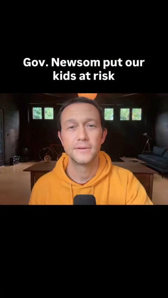 Joseph Gordon-Levitt calls out Gavin Newsom for vetoing an AI chatbot regulation bill weeks after Big Tech launched Super PACS aimed at attacking candidates who might regulate AI: “It’s really frustrating and disappointing that this guy’s political ambitions have now put our kids in harm’s way.” Joseph Gordon-Levitt calls out Gavin Newsom for vetoing an AI chatbot regulation bill weeks after Big Tech launched Super PACS aimed at attacking candidates who might regulate AI: “It’s really frustrating and disappointing that this guy’s political ambitions have now put our kids in harm’s way.”