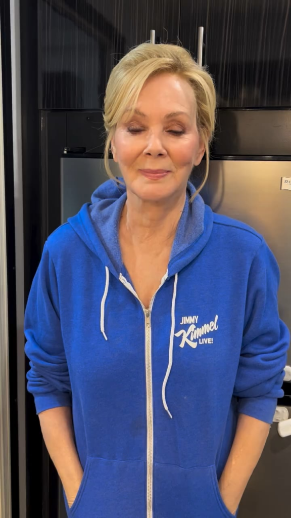 Jean Smart urges people to take part in a No Kings protest on October 18th and reminds everyone that the U.S. was founded on a rebellion against having a king