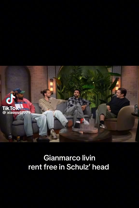 Gianmarco Soresi reposts a TikTok about Andrew Schulz and his hanger-ons