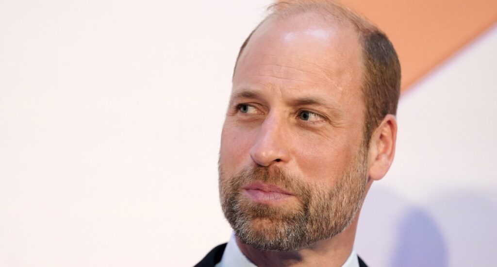 Camera Captures Black & White Close-Up of Prince William