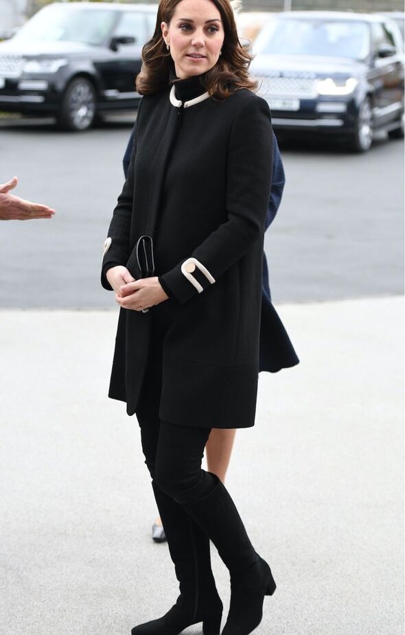 Princess Kate black boots 