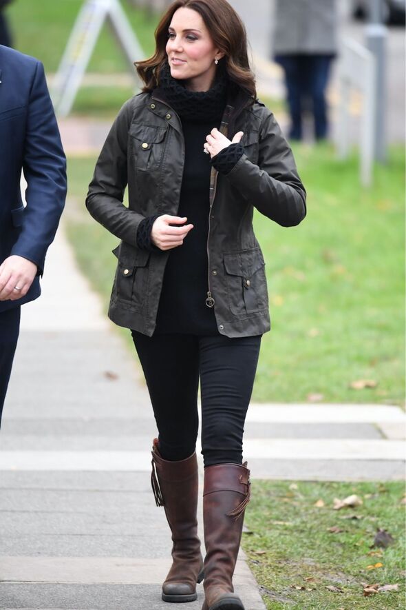 Princess Kate brown boots