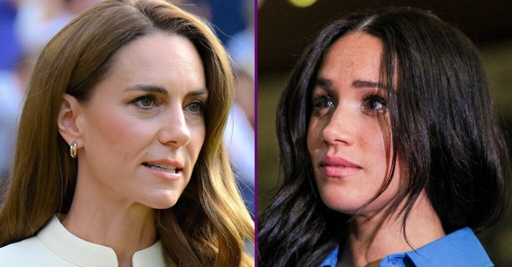 Moment Kate Middleton and Meghan Markle 'deliberately avoided each other' at polo match