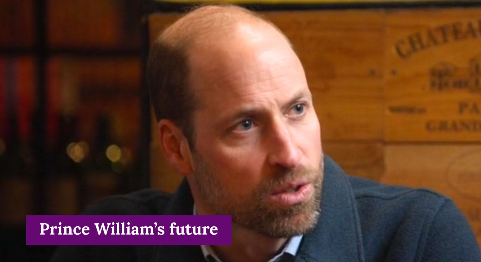 Prince William admits 'change is on the agenda' over his plans as king in TV interview