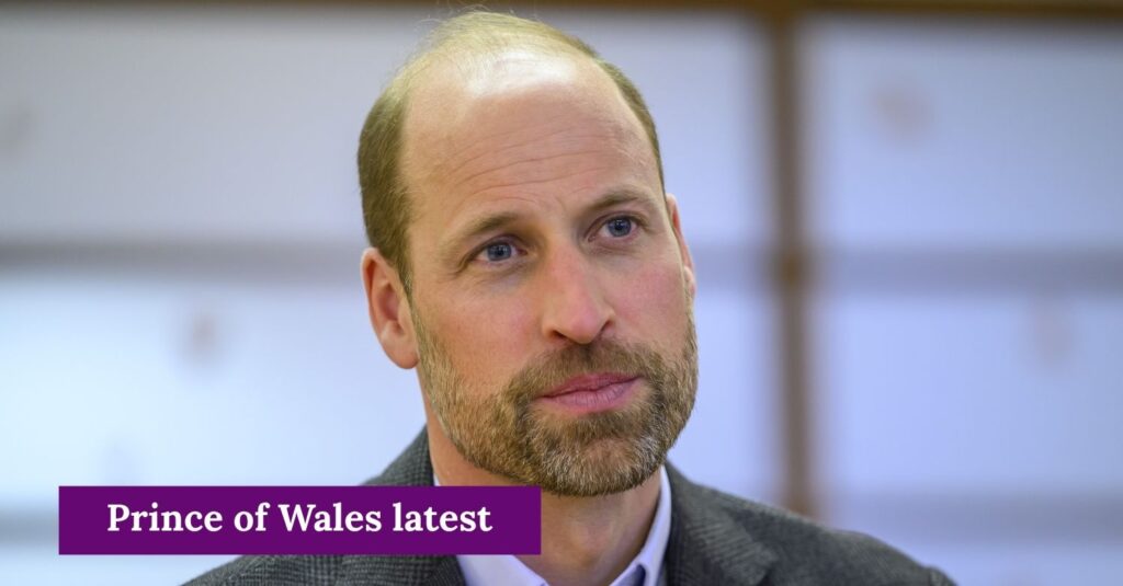 Prince William seen on Doctor Who TV set following his most open interview yet