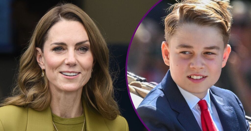 Kate Middleton makes rare comment about Prince George's school future during royal visit