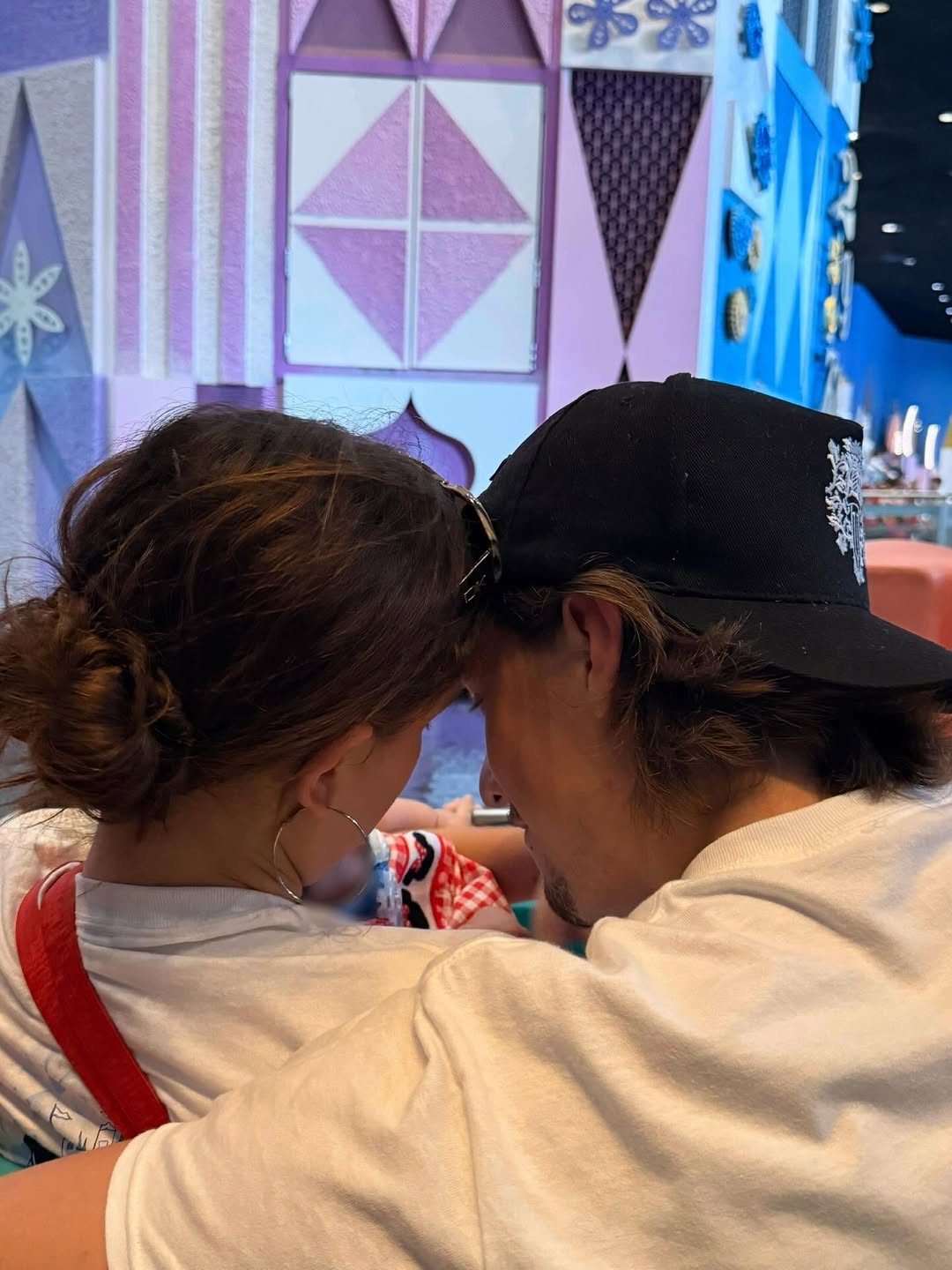 Millie Bobby Brown shared a photo of her and her husband holding their baby last month