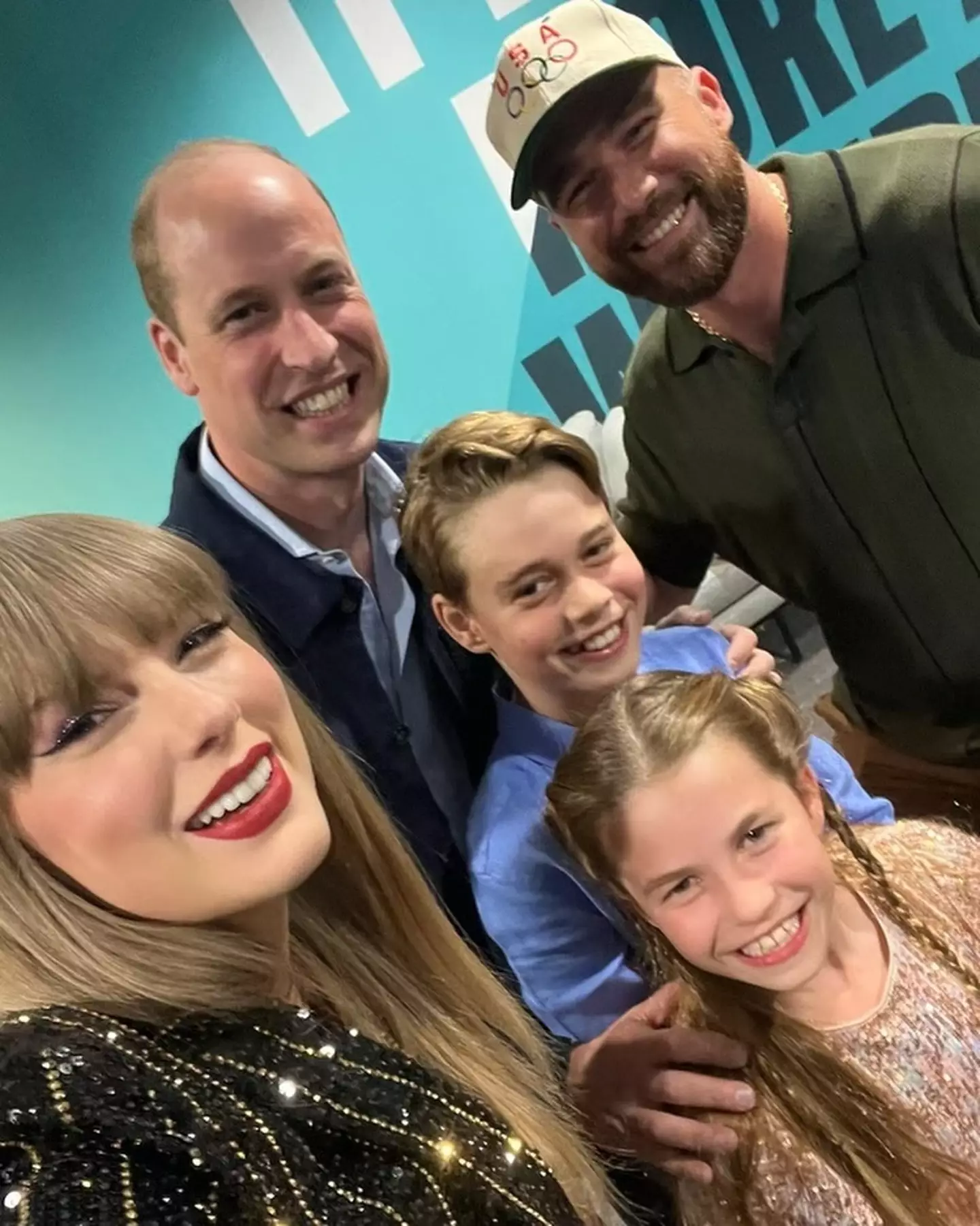 Travis spilled all about meeting Prince William. (Instagram/@taylorswift)