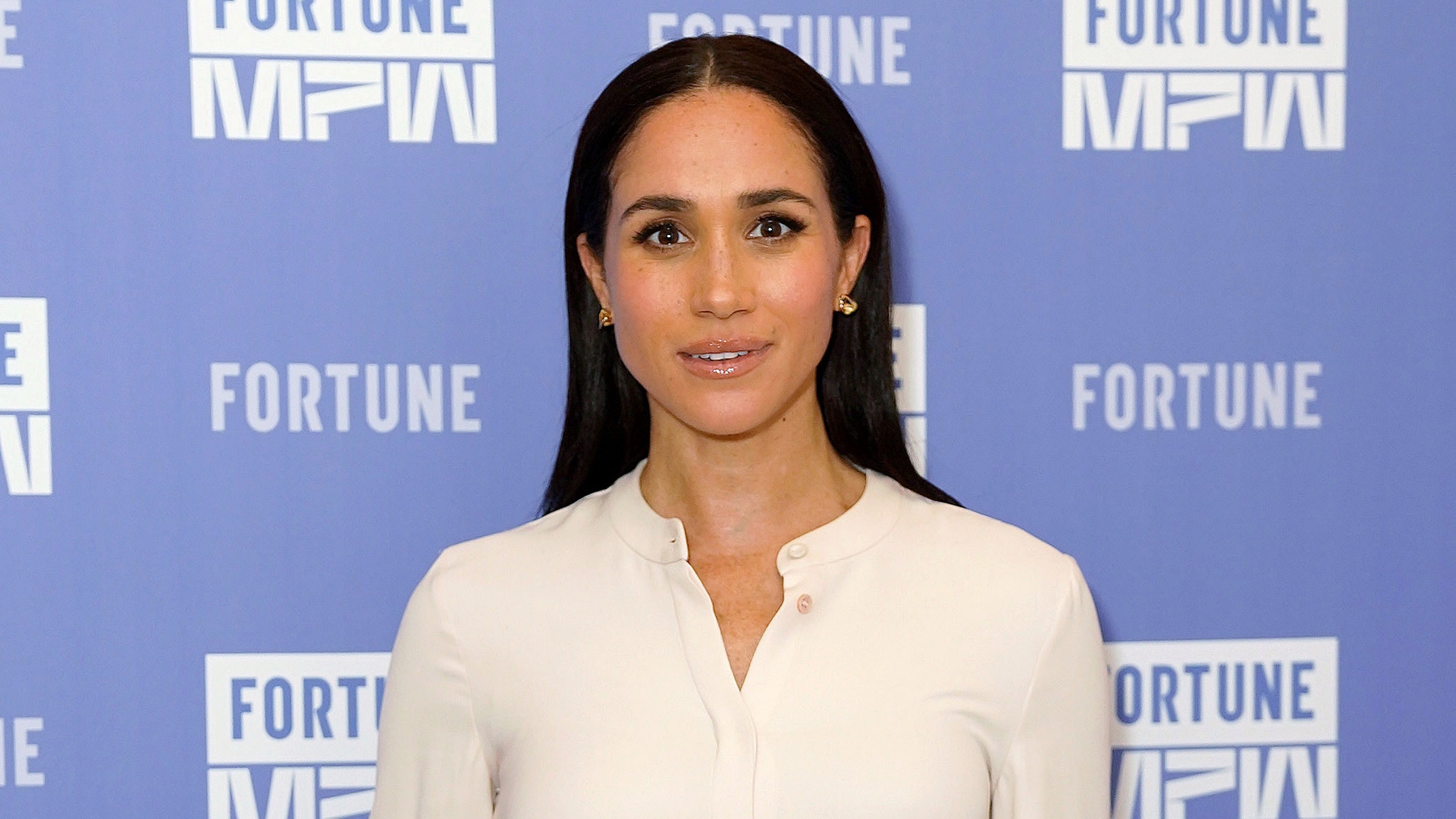 Duchess of Sussex and Founder of As Ever, Meghan Markle, attends Fortune Most Powerful Women Summit 2025 at Salamander Hotel on October 14, 2025