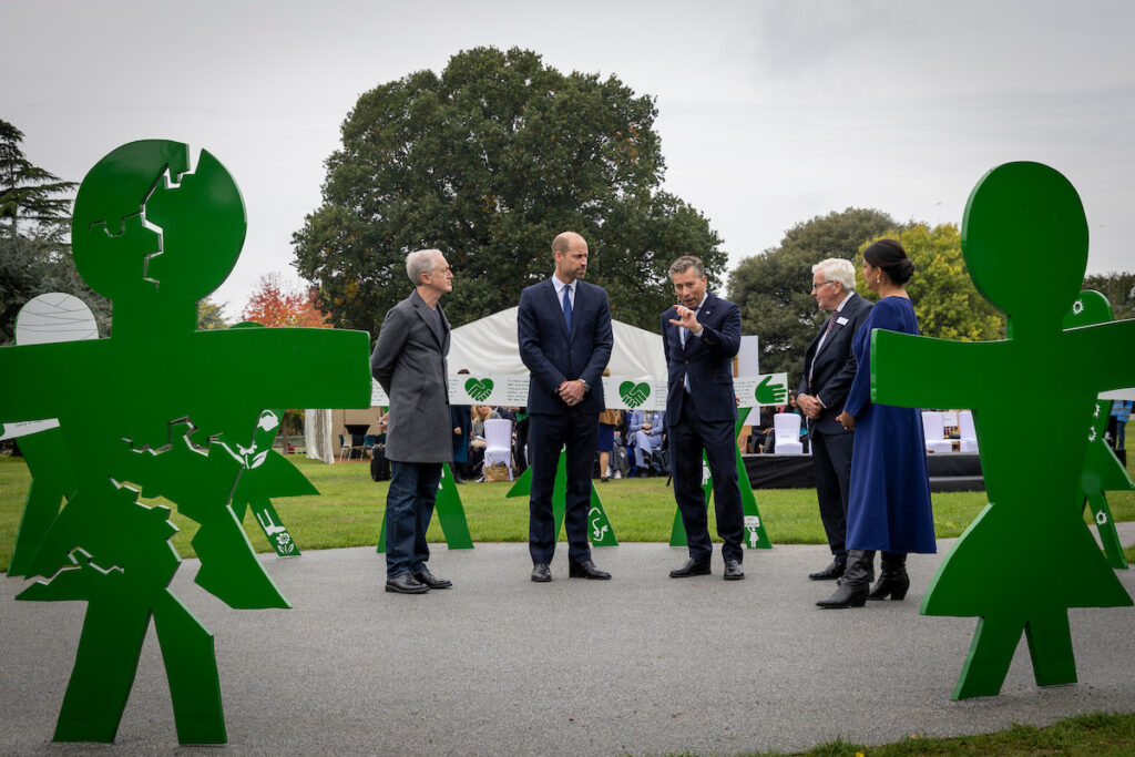Prince William unveils humanitarian memorial in Gunnersbury Park - EALING.NEWS - The Voice of Ealing's 7 towns