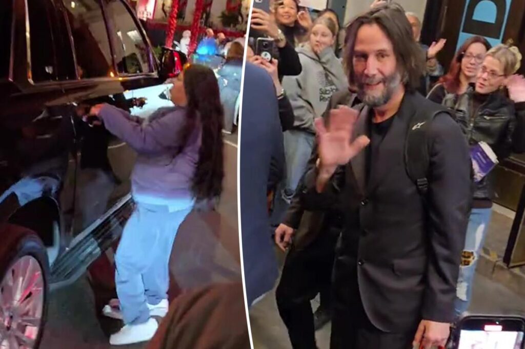 Unhinged Keanu Reeves fan tries to enter car post-Broadway show: I’m your ‘divine wife!’ Unhinged Keanu Reeves fan tries to enter car post-Broadway show: I'm your 'divine wife!'