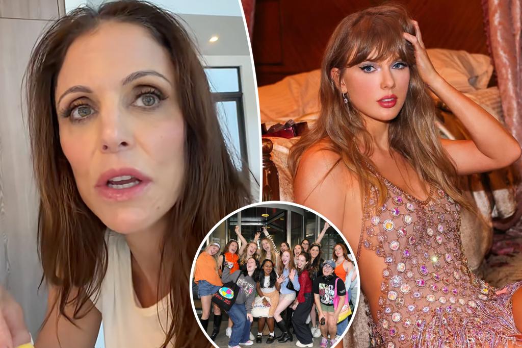 Bethenny Frankel tells Taylor Swift's diehard fans to 'get a f--king hobby'