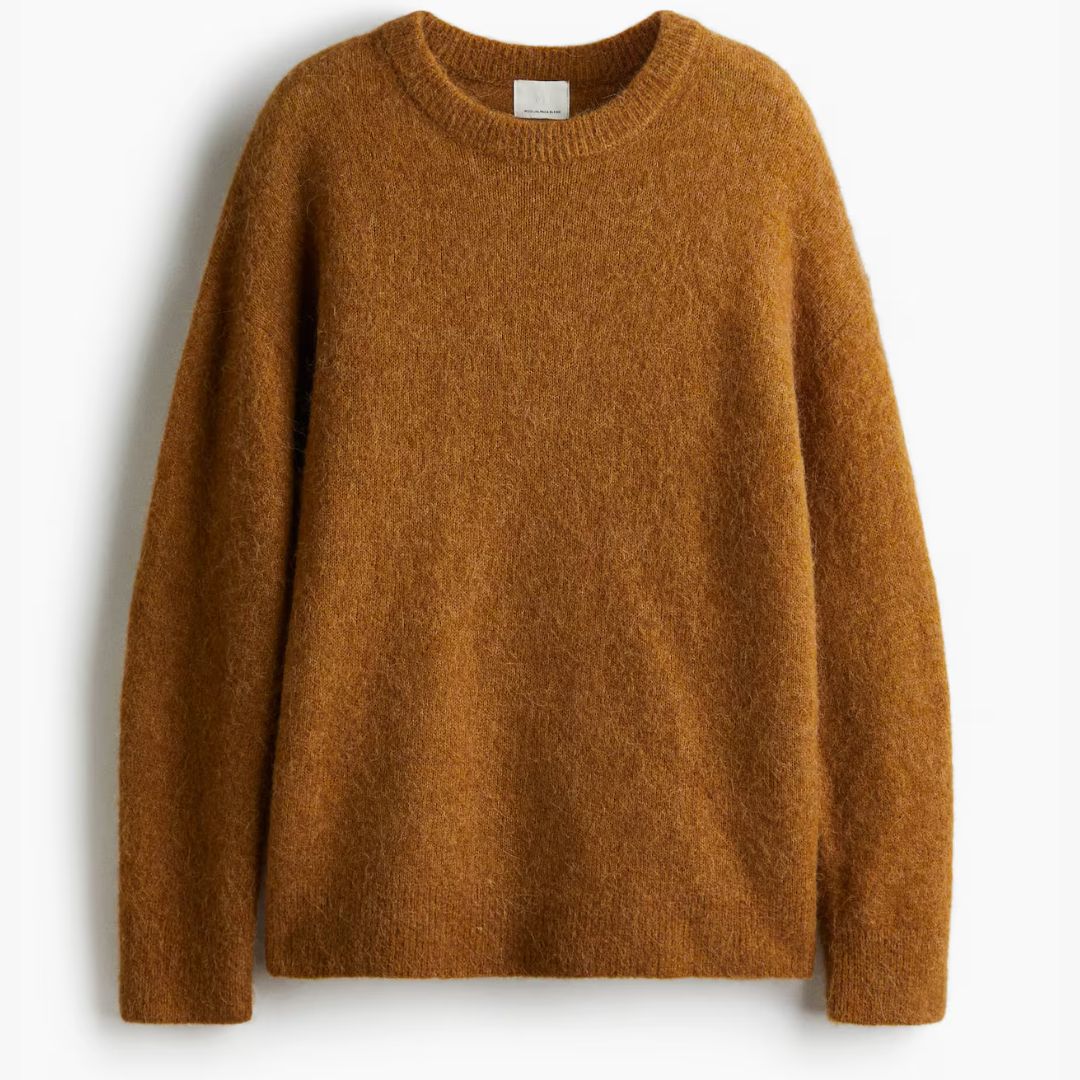 H&amp;M Oversized Alpaca-Blend Jumper