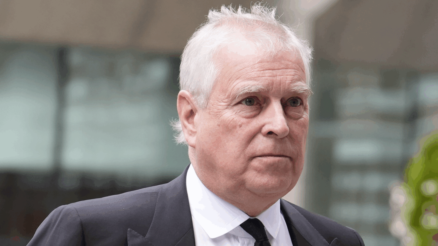 The Real Reason Why King Charles Is Moving His Brother Andrew to Sandringham Instead of Frogmore Cottage Revealed Prince Andrew wearing a dark suit