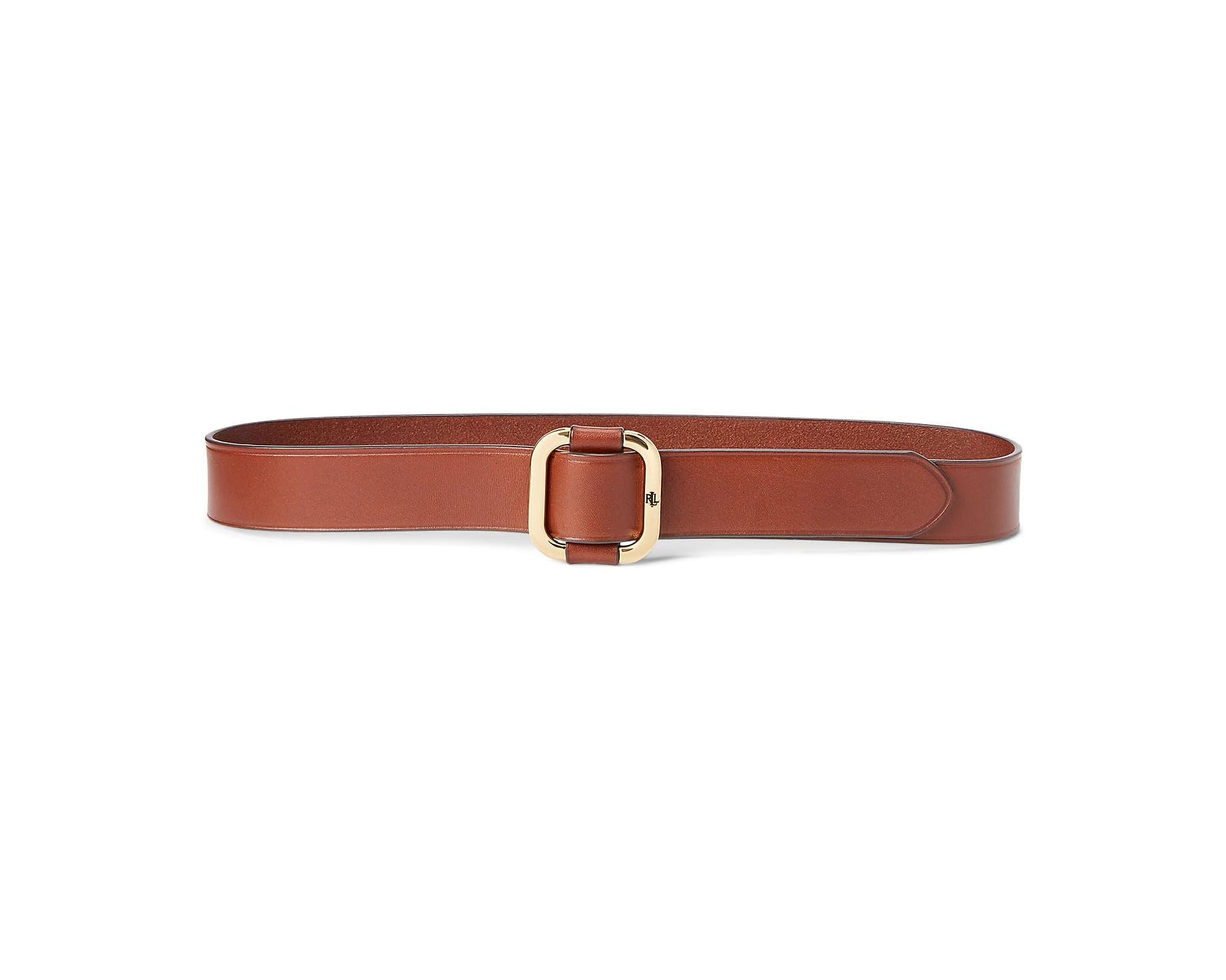Slide Buckle Leather Belt
