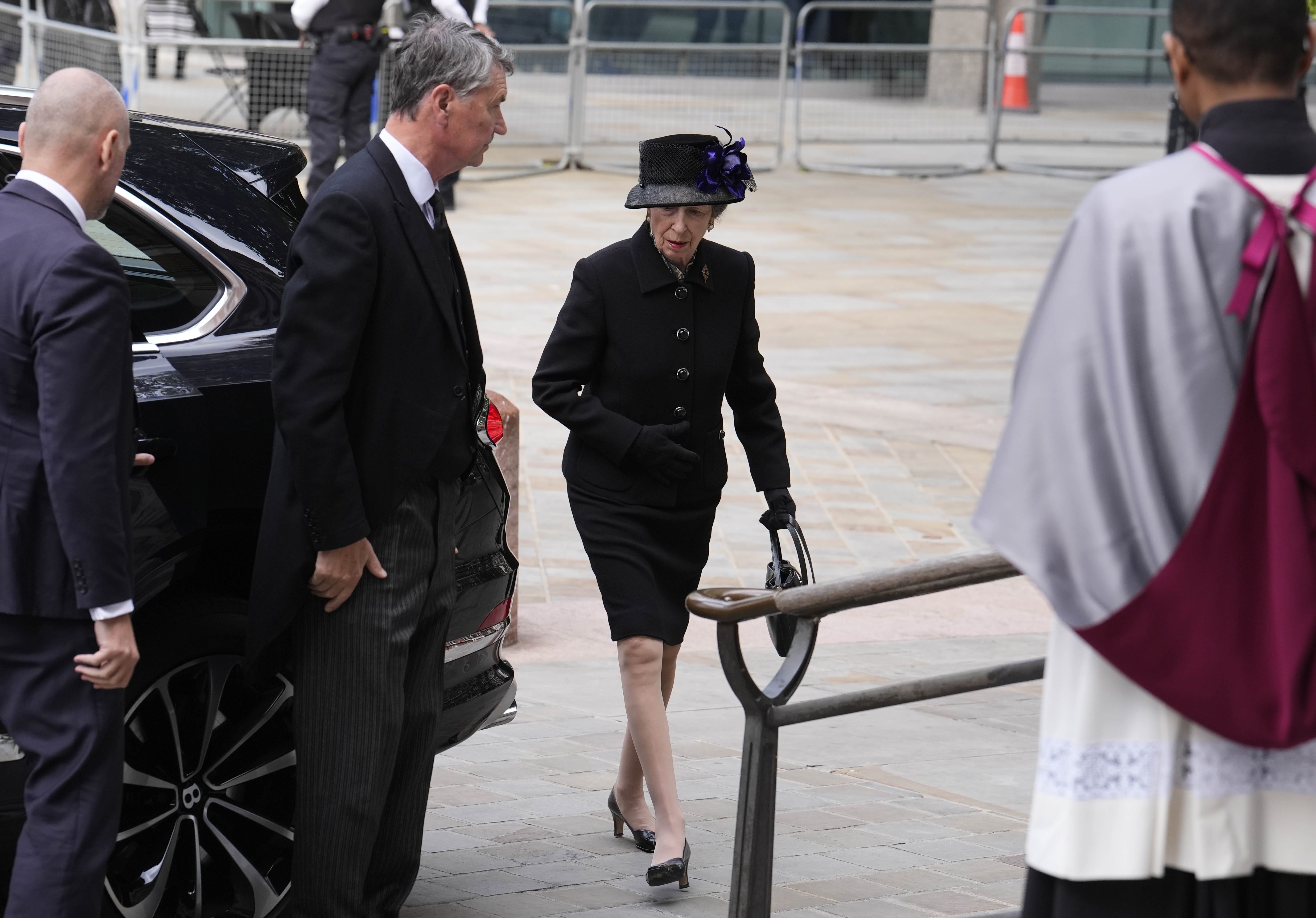 The Funeral Of The Duchess Of Kent