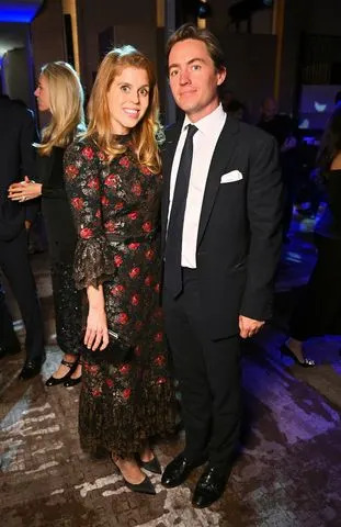 Jed Cullen/Dave Benett/Getty Princess Beatrice of York and Edoardo Mapelli Mozzi attend the Art Of Wishes Gala 2025 in London on Oct. 13, 2025