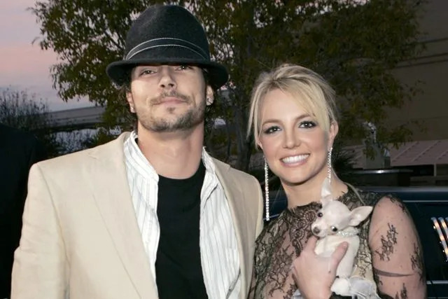 Kevin Mazur/WireImage Kevin Federline and Britney Spears in Las Vegas in 2004.