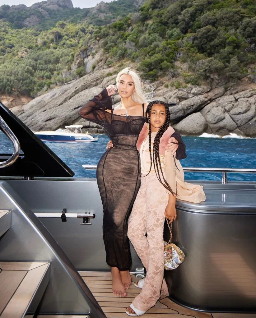 “It’s really hard and it’s really interesting because all the kids are wearing the same things,” Kardashian said during her “Call Me Daddy” appearance earlier this month. kimkardashian/Instagram