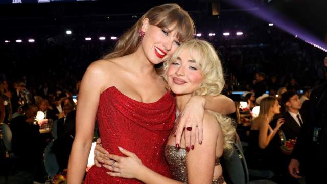 Sabrina Carpenter Celebrates Taylor Swift’s Billboard Record With Short & Sweet Tribute Yahoo entertainment home