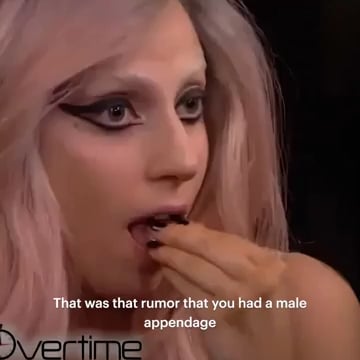 throwback to lady gaga refusing to respond to rumours of her being trans or a hermaphrodite