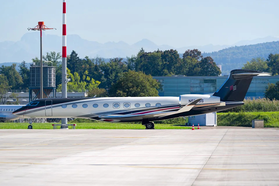 Noem has purchased two used Gulfstream G700s at an estimated cost of $172 million. / Michael Derrer Fuchs / Getty Images