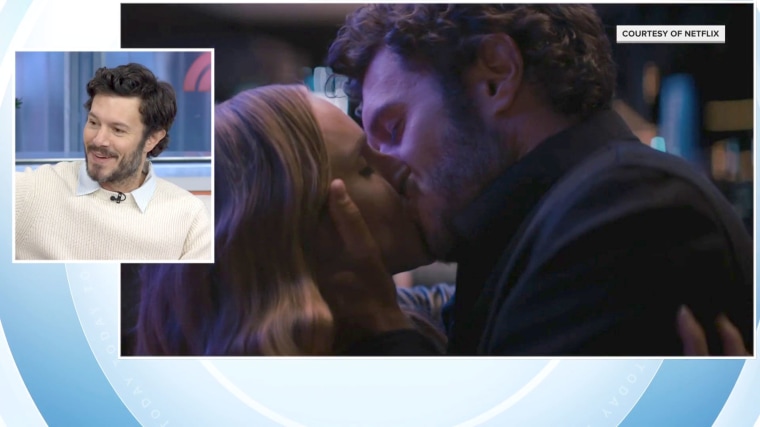 Adam Brody talks about his famous "Nobody Wants This" kiss.