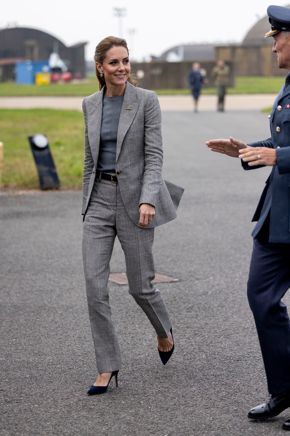 The Princess Of Wales Visits Royal Air Force Coningsby