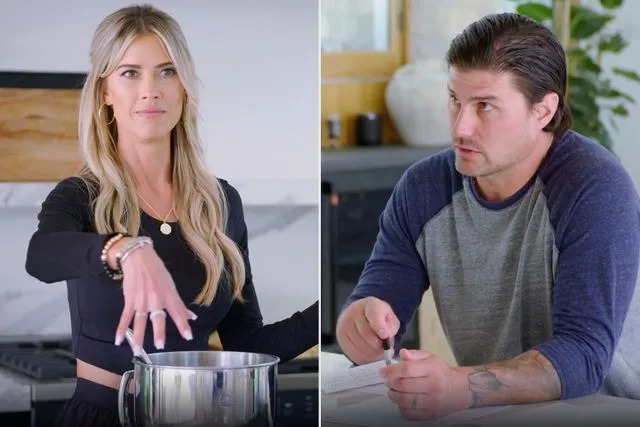 Christina Haack and Josh Hall on season 1 of 'The Flip Off,' which aired in January 2025