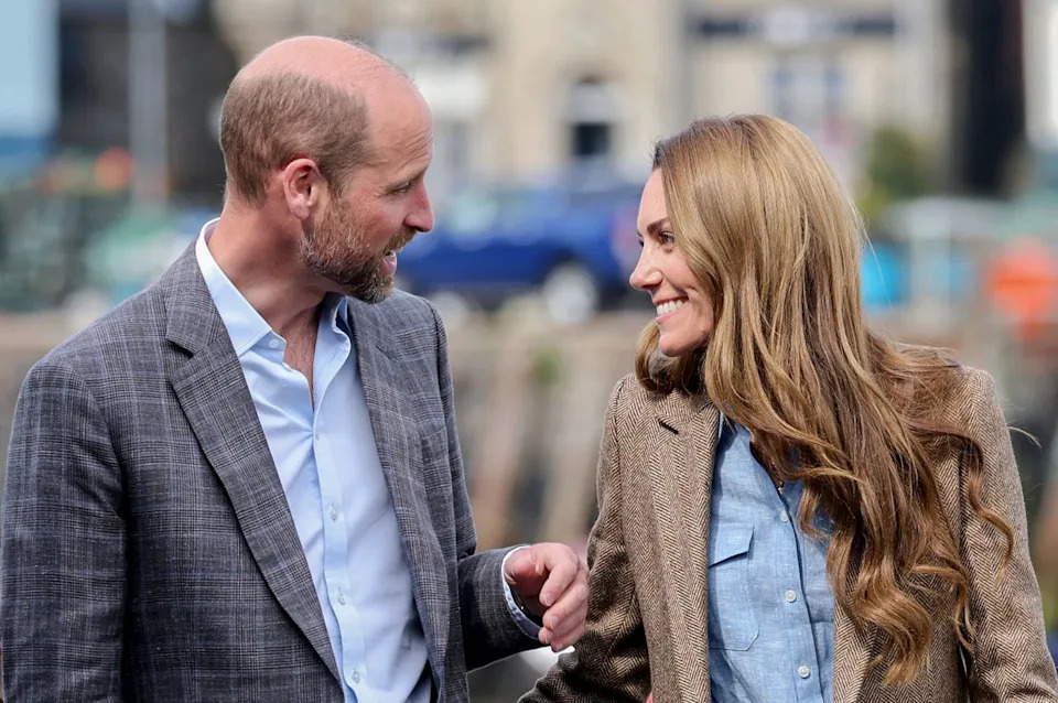 Getty Prince William and Kate Middleton on April 29, 2025