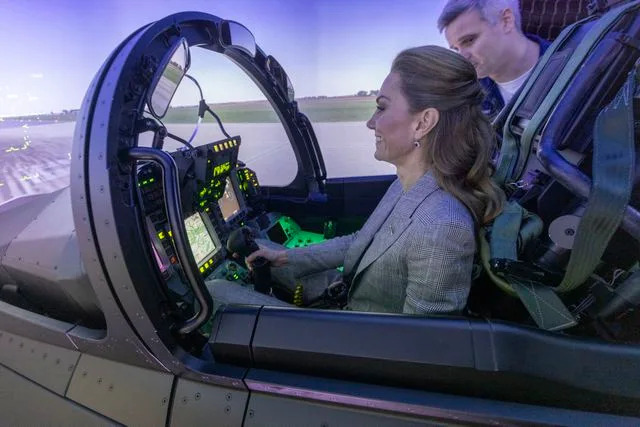 Getty Kate Middleton at RAF Coningsby