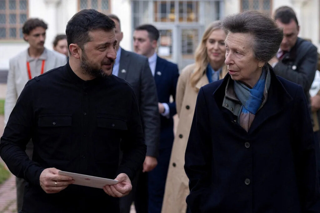 Princess Anne Shares Personal Detail About Family Member During Top-Secret Trip to Ukraine