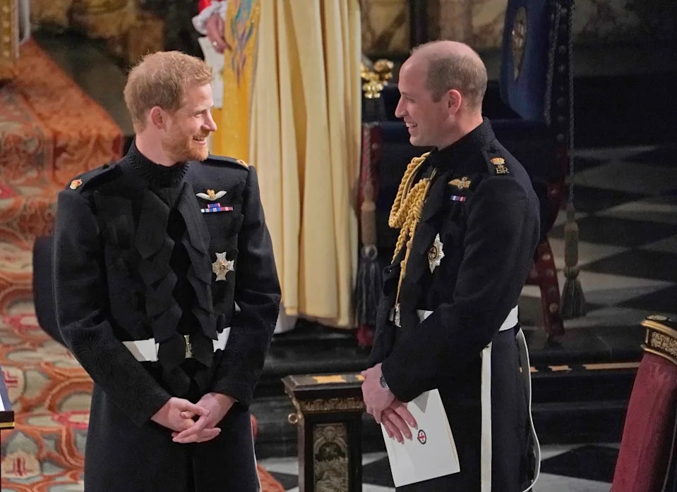 Prince William and Prince Harry 