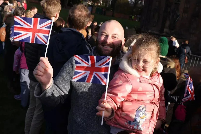 Olivia with her dad, James -Credit:Nick Wilkinson