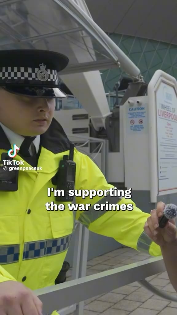 You can support a genocide and the bombing of children and NOT be arrested. But if you peacefully protest AGAINST genocide in the UK, you could be arrested on terrorism charges.
