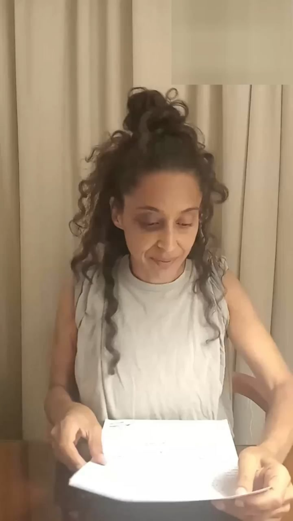 Noa Avishag, a Jewish journalist who was kidnapped from the Sumud Flotilla, tells how the 'Israelis' hung her by shackling her wrists and ankles, beat her, sat on her neck, and threatened prisoners with rape.