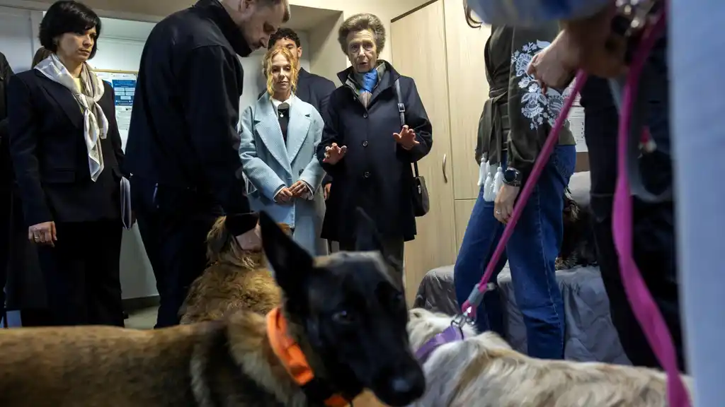 British Princess Anne’s Unannounced Visit to Kyiv Highlights War Trauma in Children