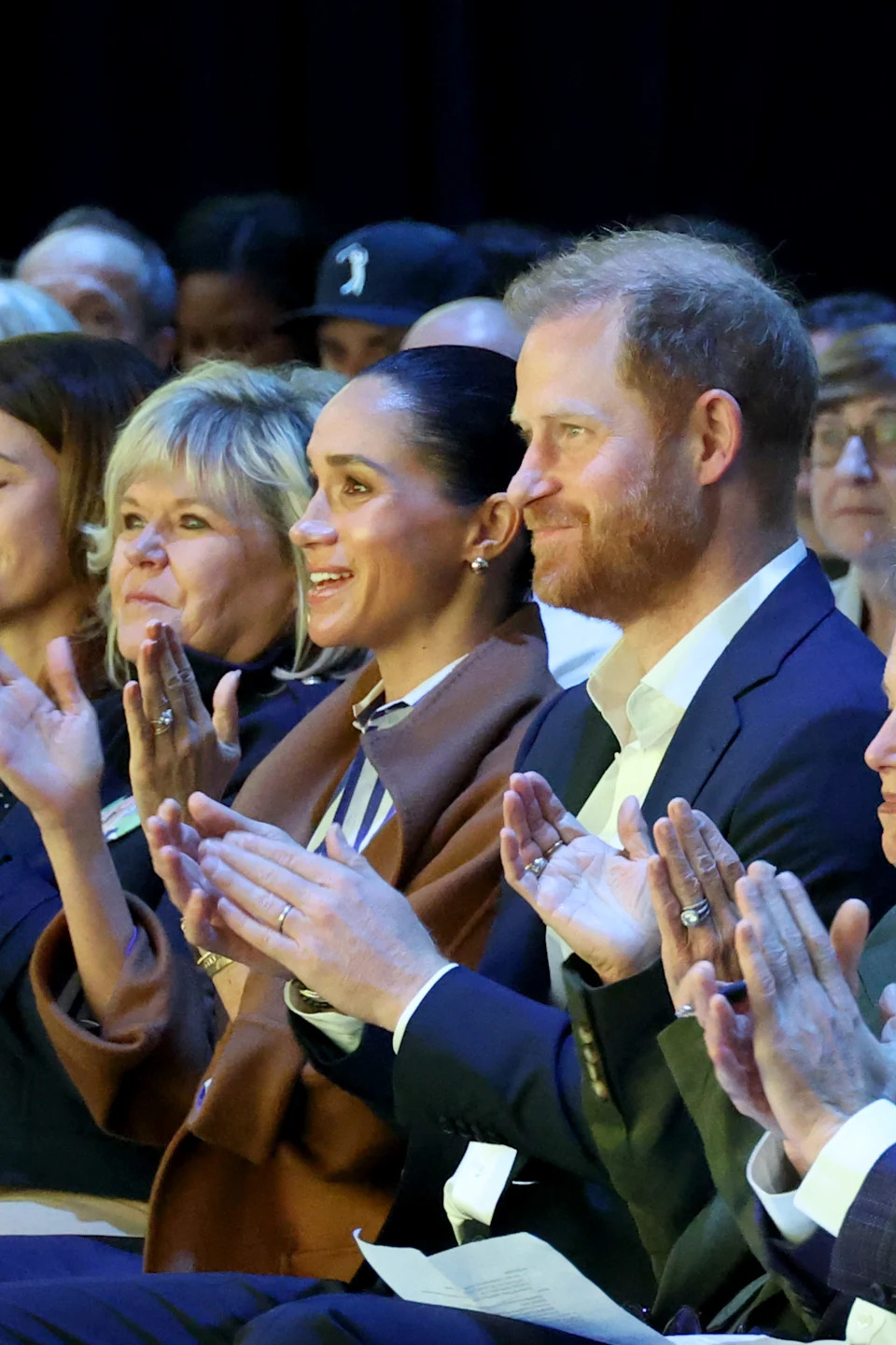 The As Ever founder and Prince Harry also attended a Project Healthy Minds event on Friday. Getty Images for Project Healthy Minds