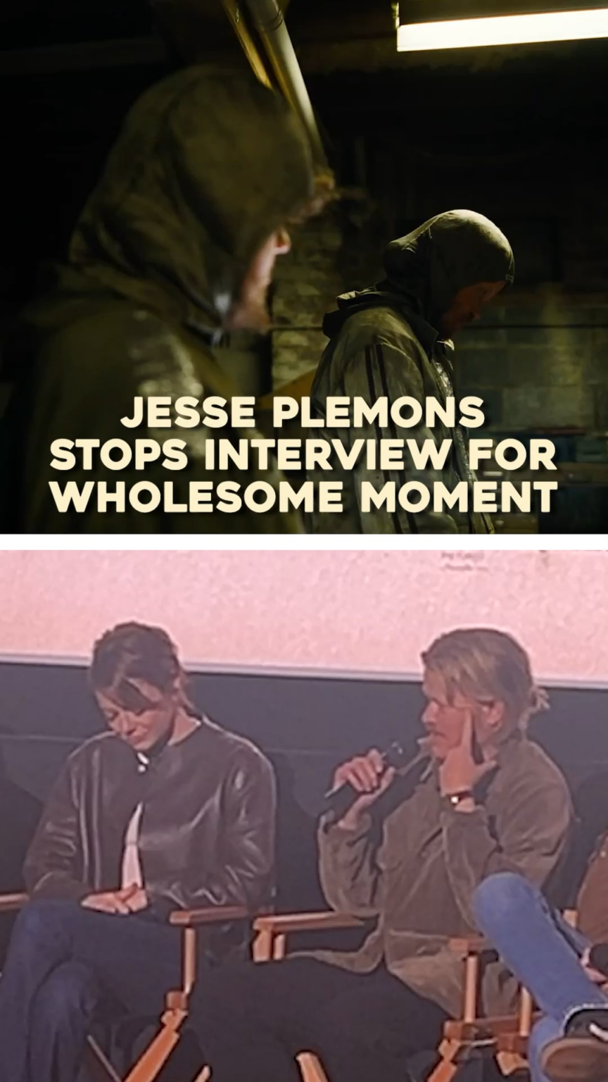 Jesse Plemons Stops Interview to Shout Out Family on Livestream