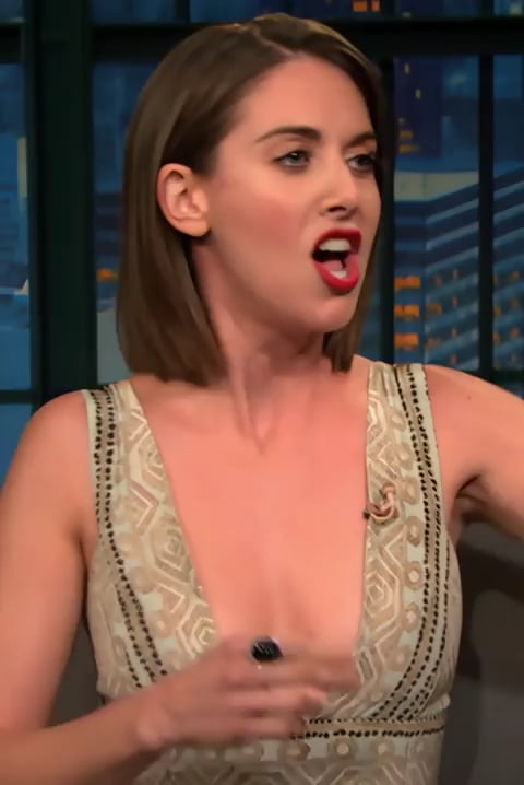 Alison Brie - Late Night with Seth Meyers - July 18, 2017