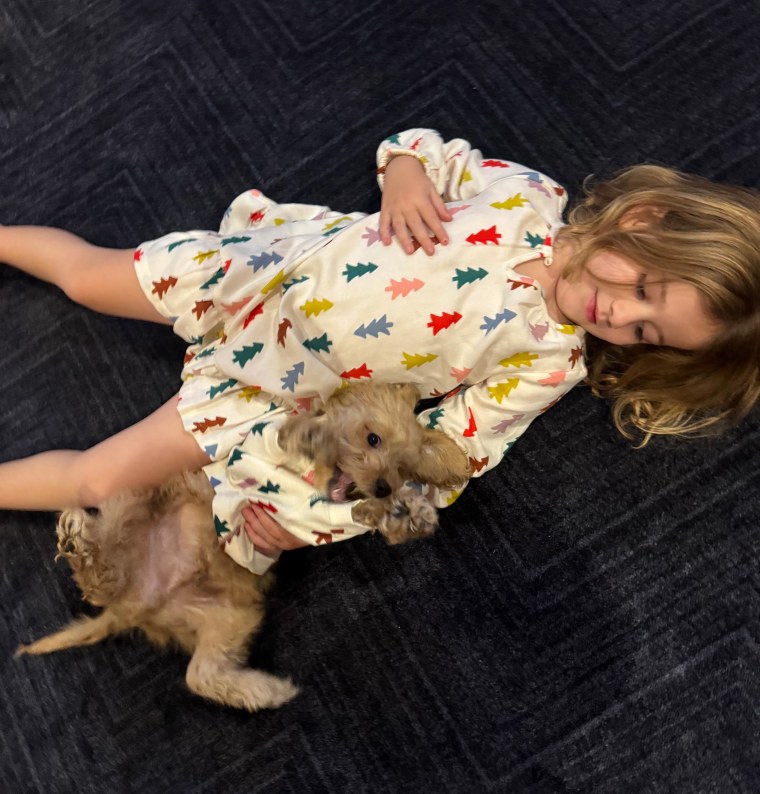 Carson Daly reveals his family got a new dog named Bucky.