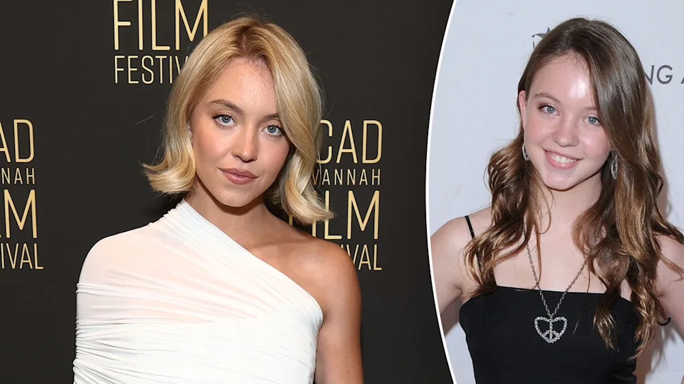 Sydney Sweeney then and now