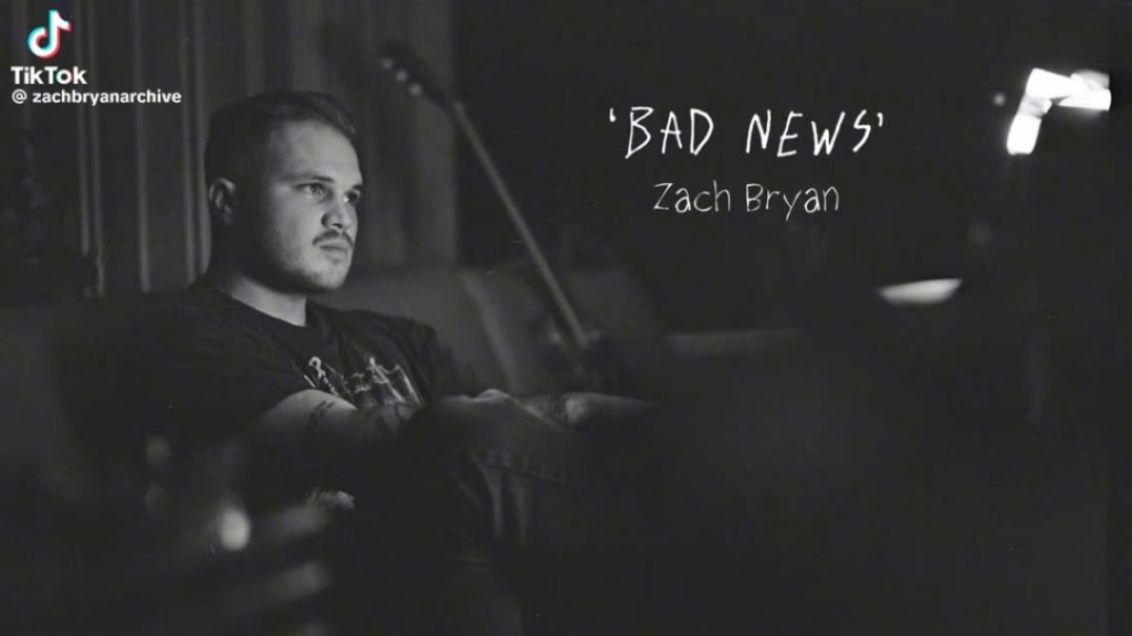 Leaked Zach Bryan song ‘Bad News’: “And ICE is gonna come bust down your door/try to build a house no one builds no more… the middle fingers rising and it won’t stop showing/got some bad news/the fading of the red, white and blue” Leaked Zach Bryan song 'Bad News': "And ICE is gonna come bust down your door/try to build a house no one builds no more... the middle fingers rising and it won't stop showing/got some bad news/the fading of the red, white and blue"