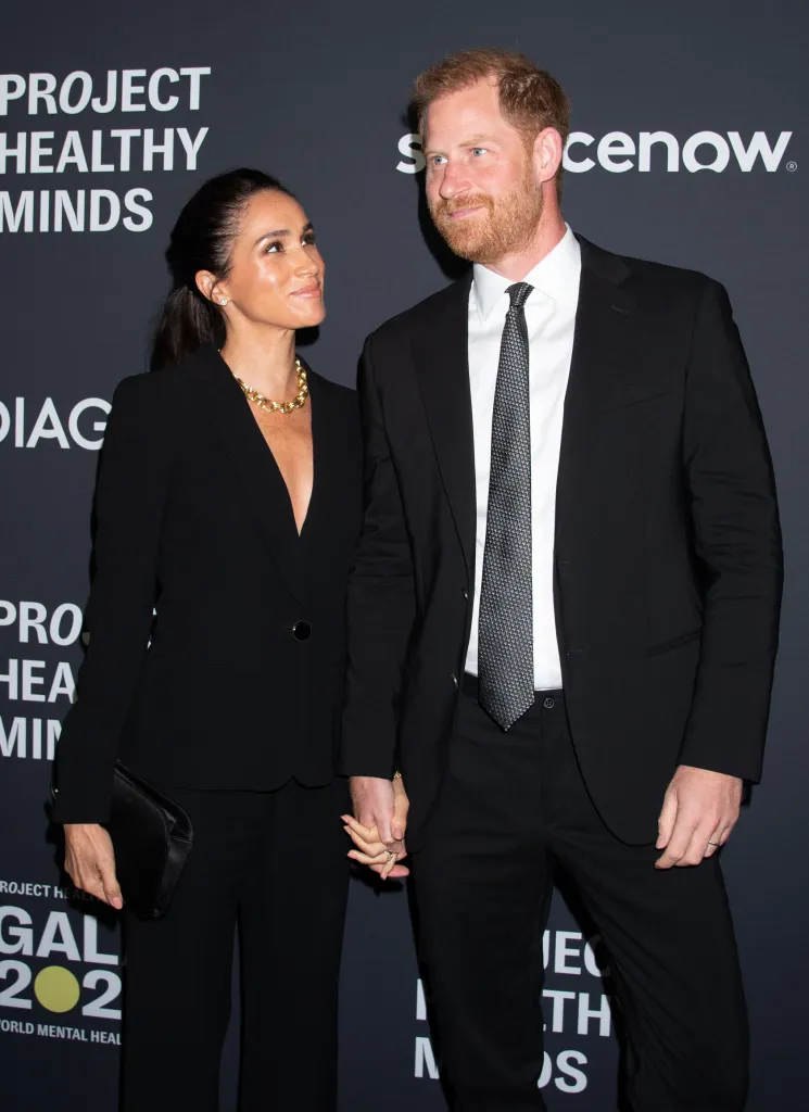 Meghan Markle and Prince Harry at event in New York