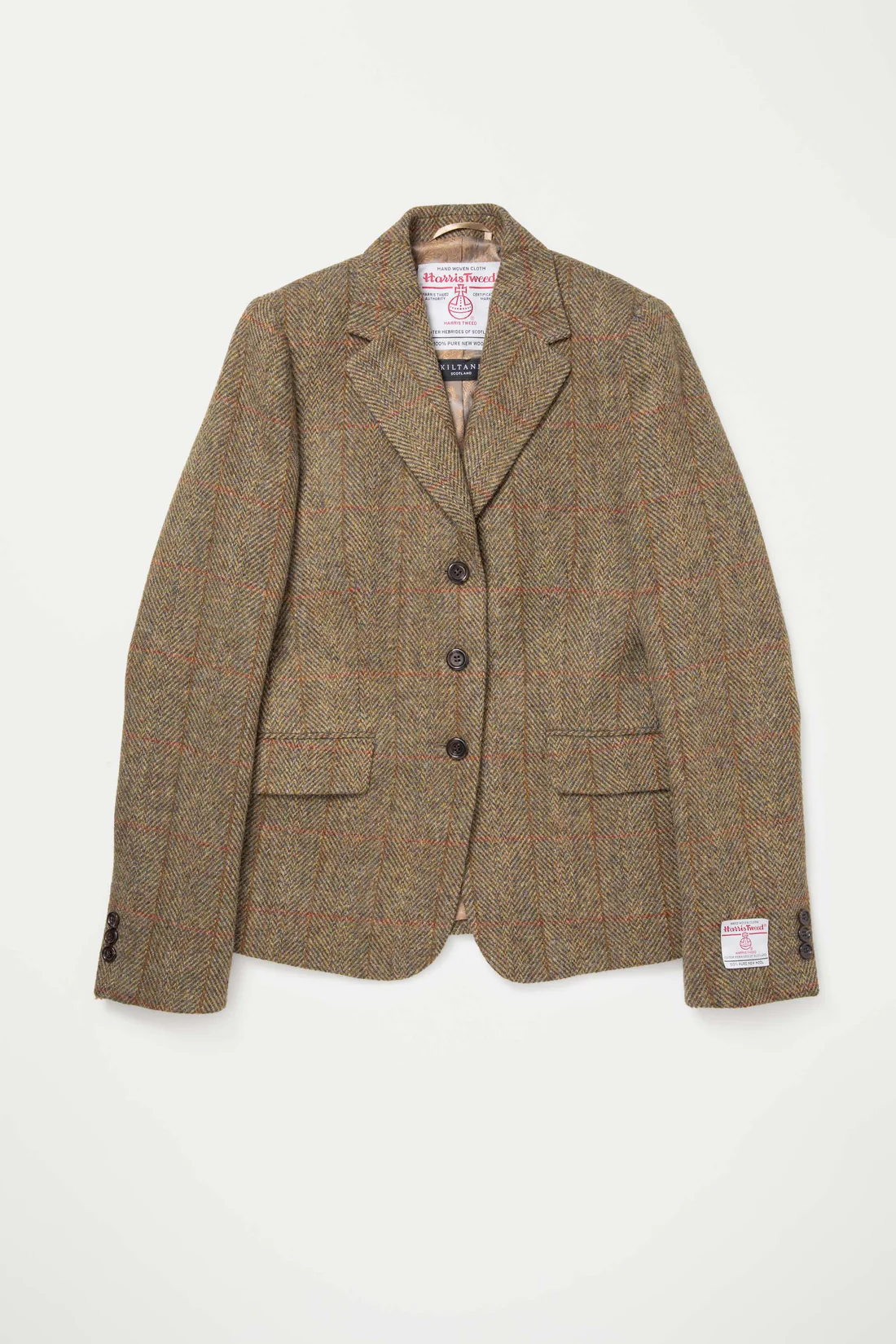 Kiltane brown Harris Tweed blazer