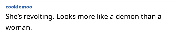Comment expressing strong negative reaction to Cynthia Erivo’s controversial Harper’s Bazaar shoot, calling it grotesque.
